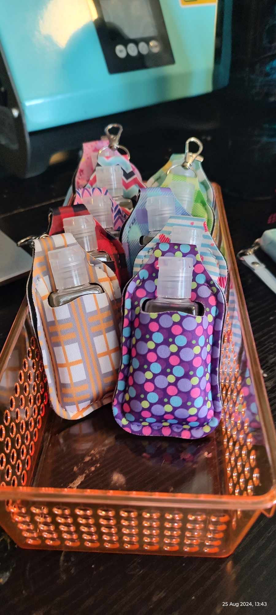 HAND SANITIZER WITH KEYCHAIN