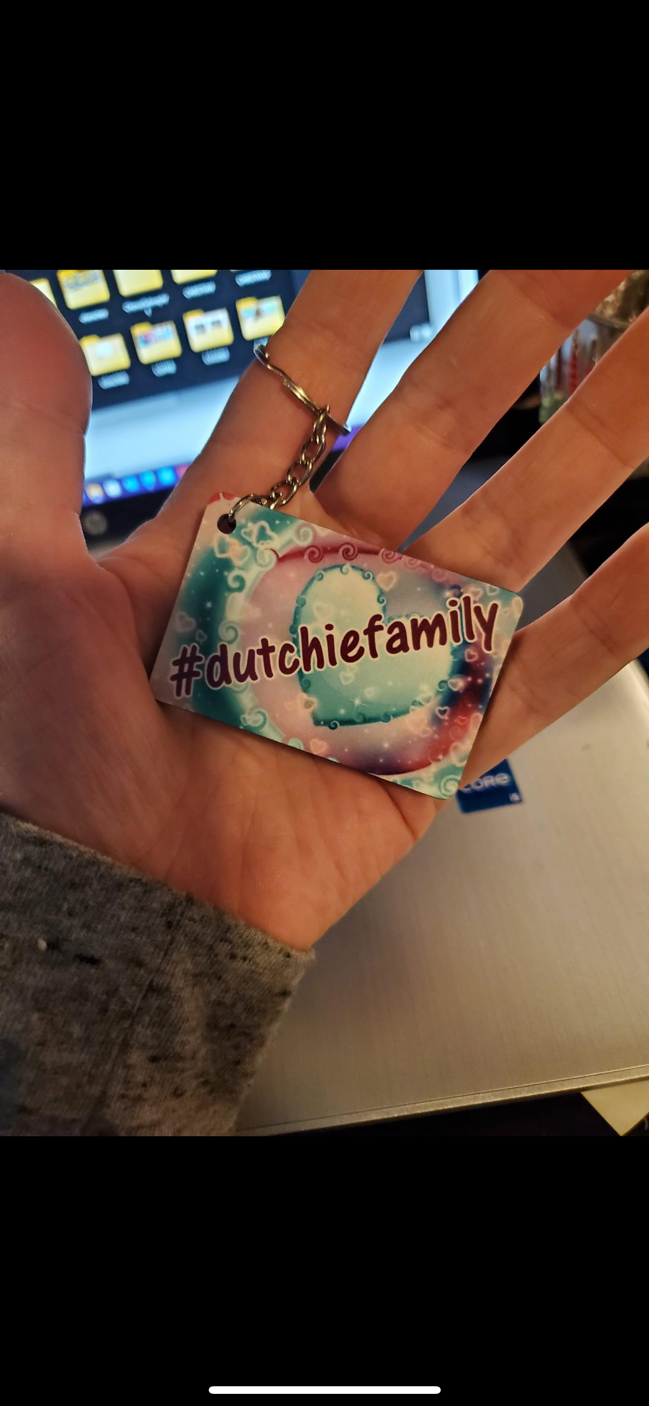 #dutchiefamily keychain