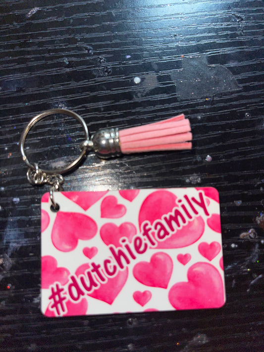 #dutchiefamily keychain