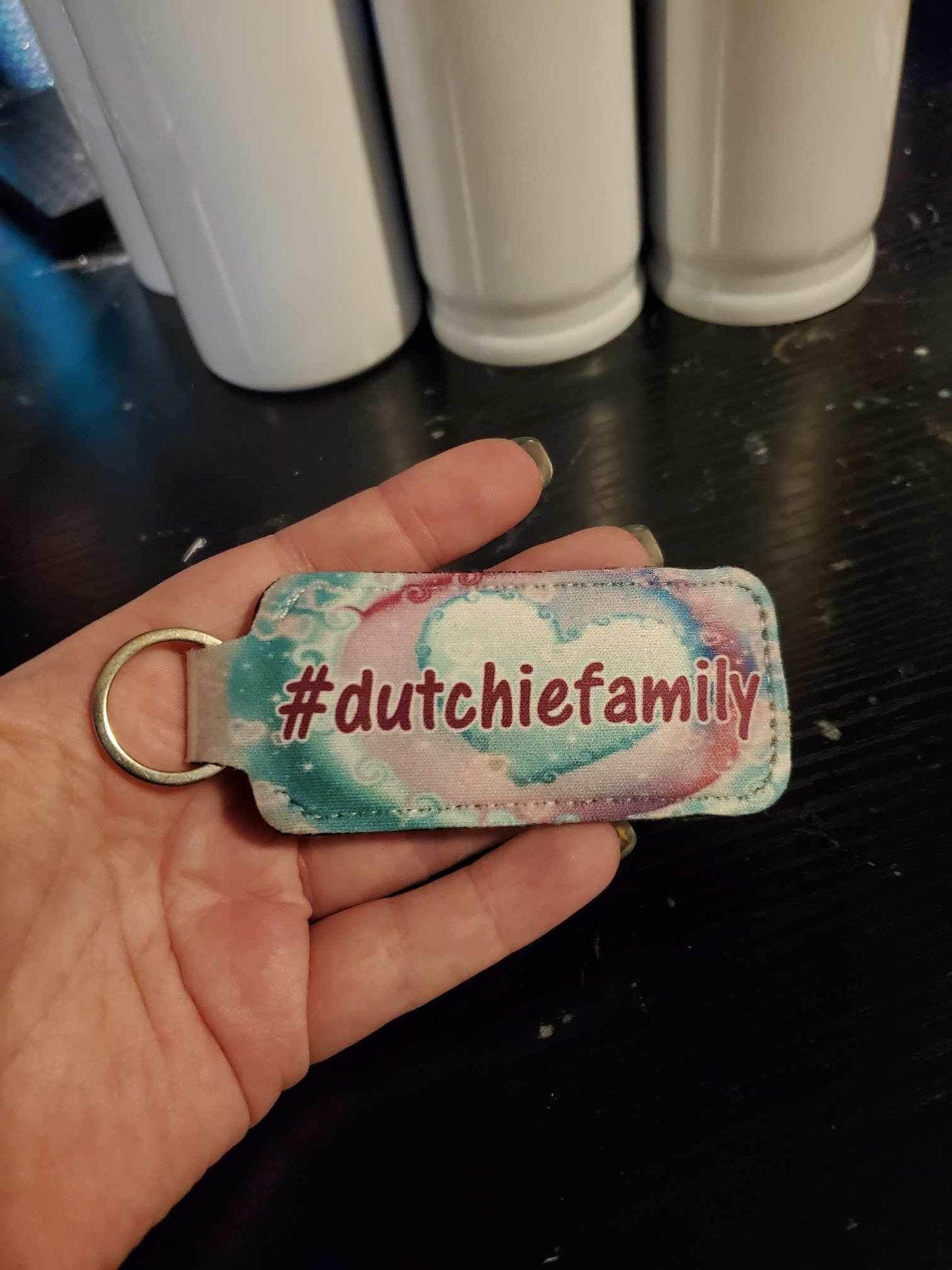 #dutchiefamily keychain