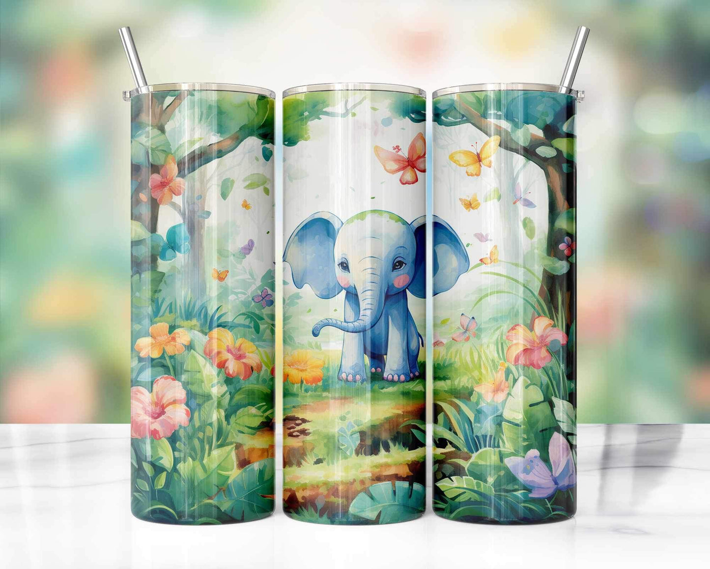 Elephant sublimation 20oz