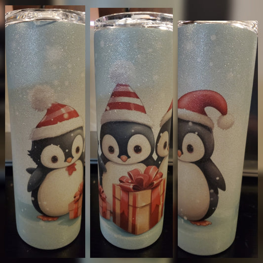 Glitter penguins