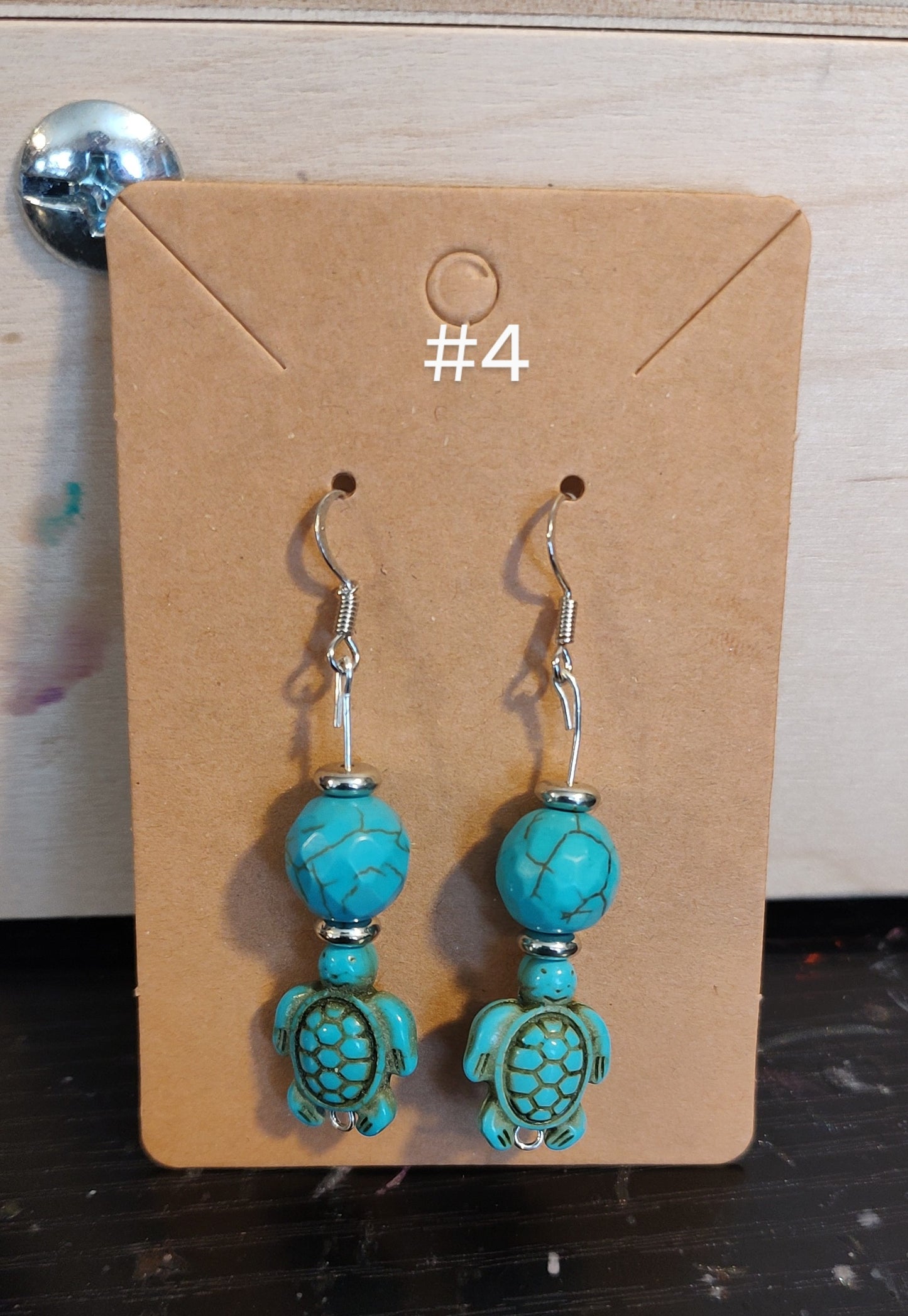 BEADED EARRINGS