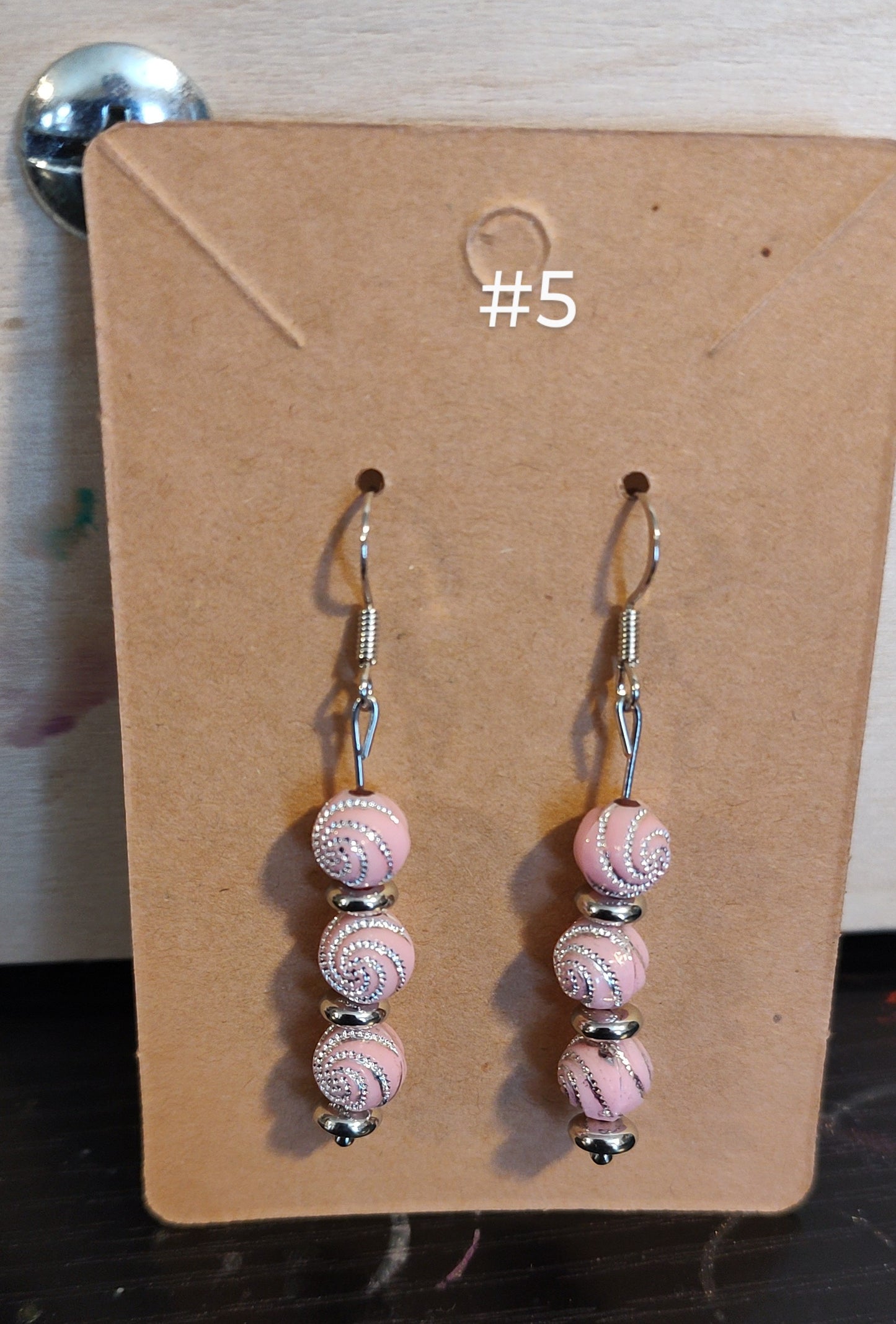 BEADED EARRINGS