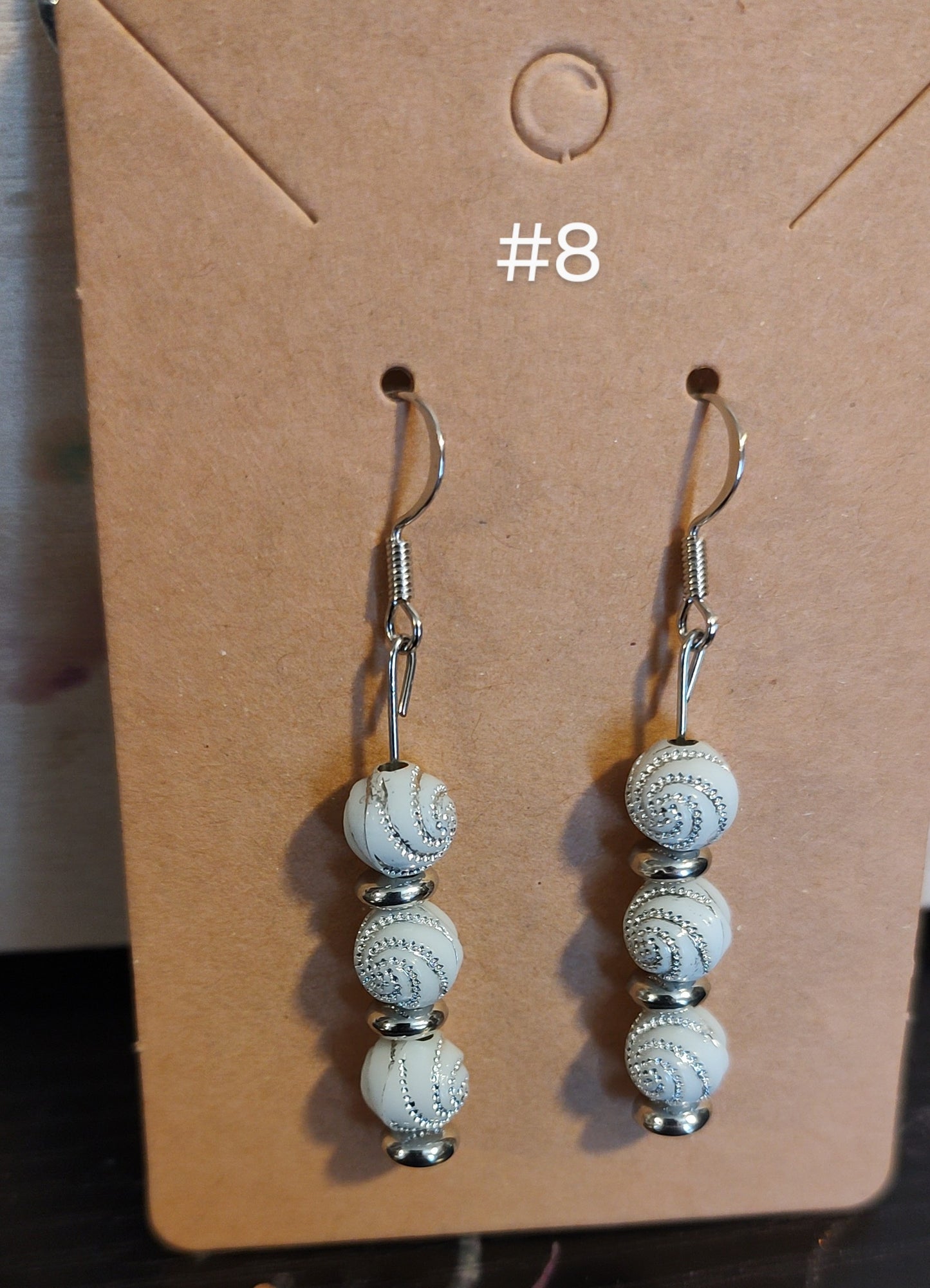 BEADED EARRINGS