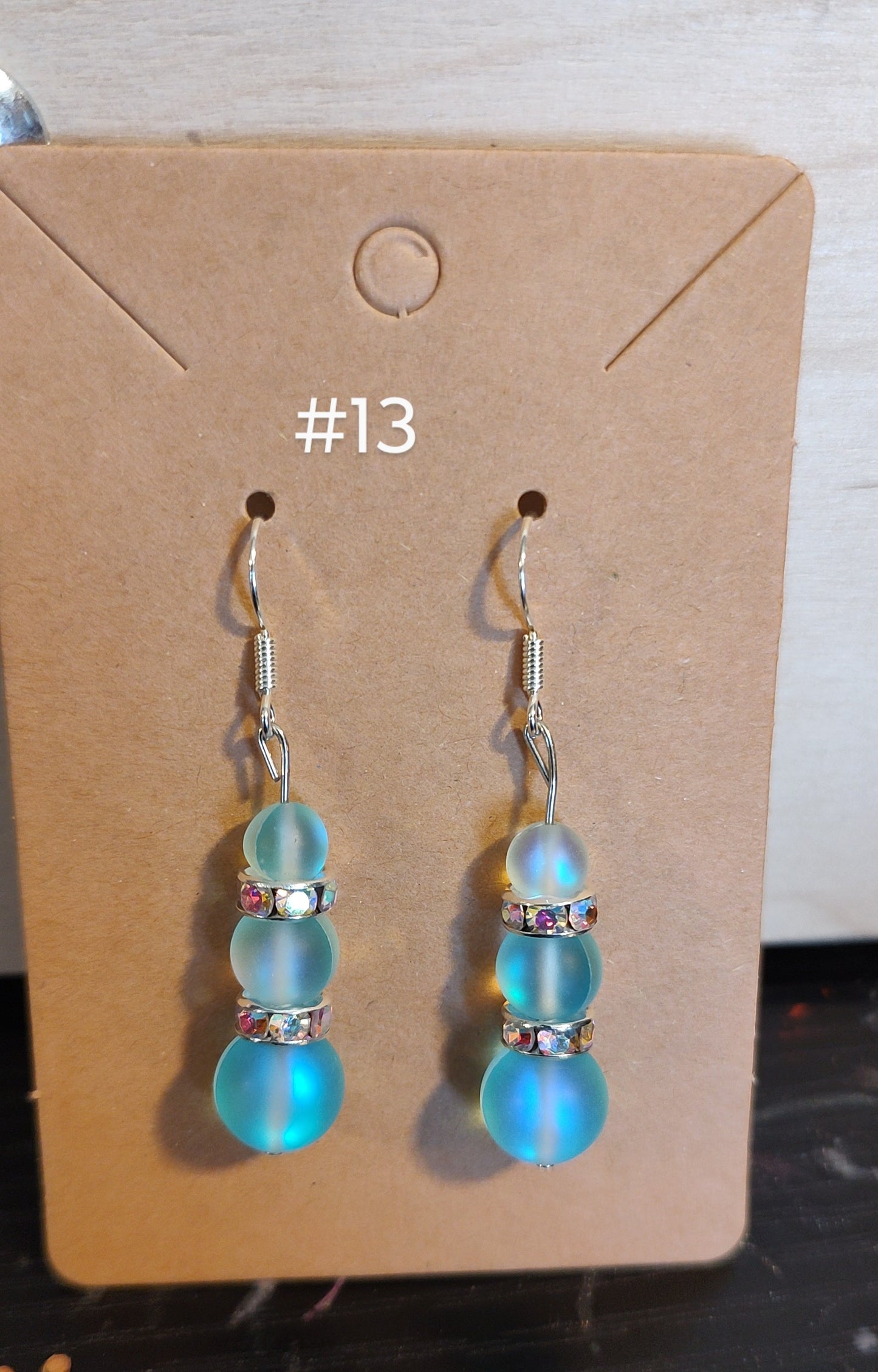 BEADED EARRINGS