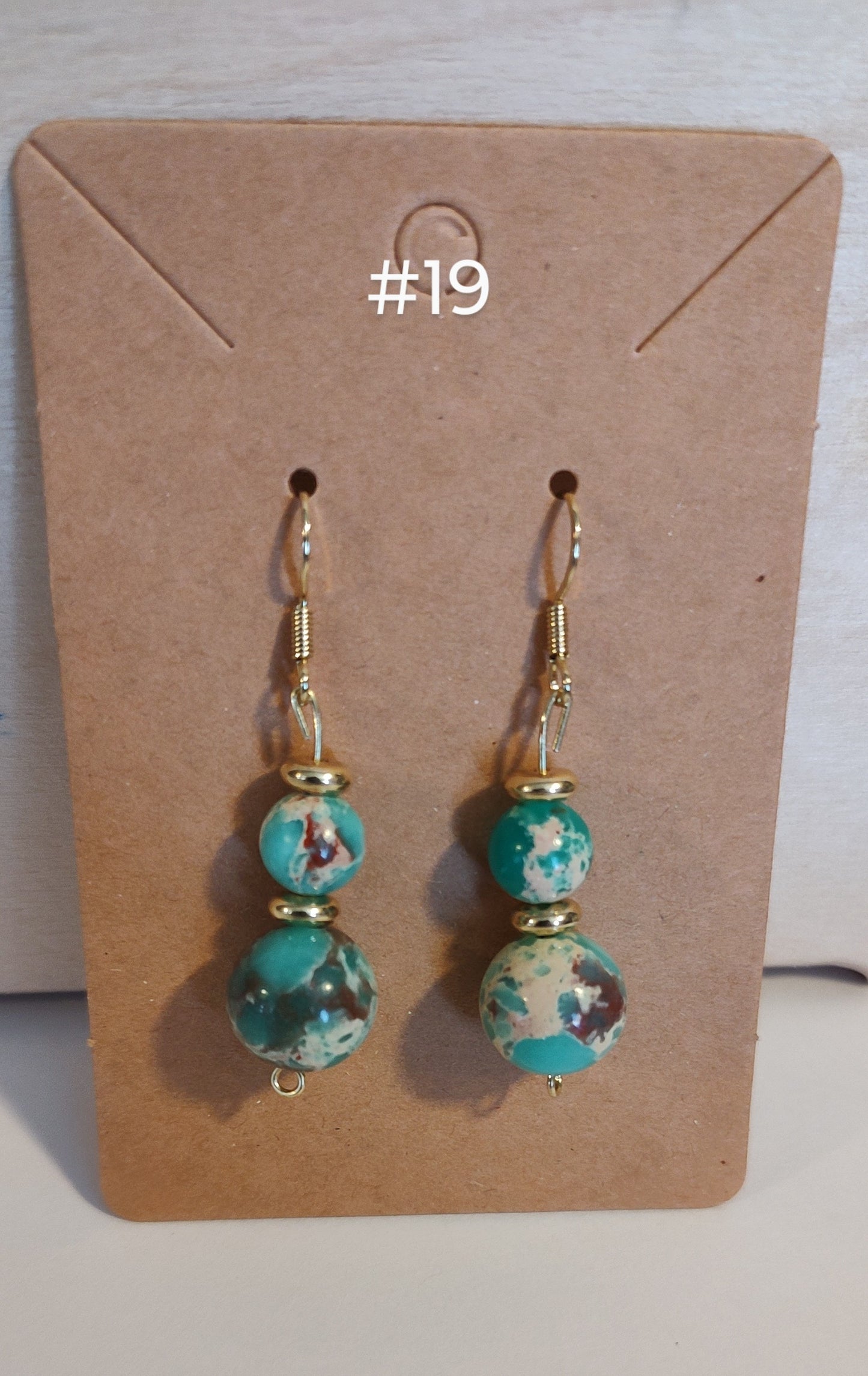 BEADED EARRINGS