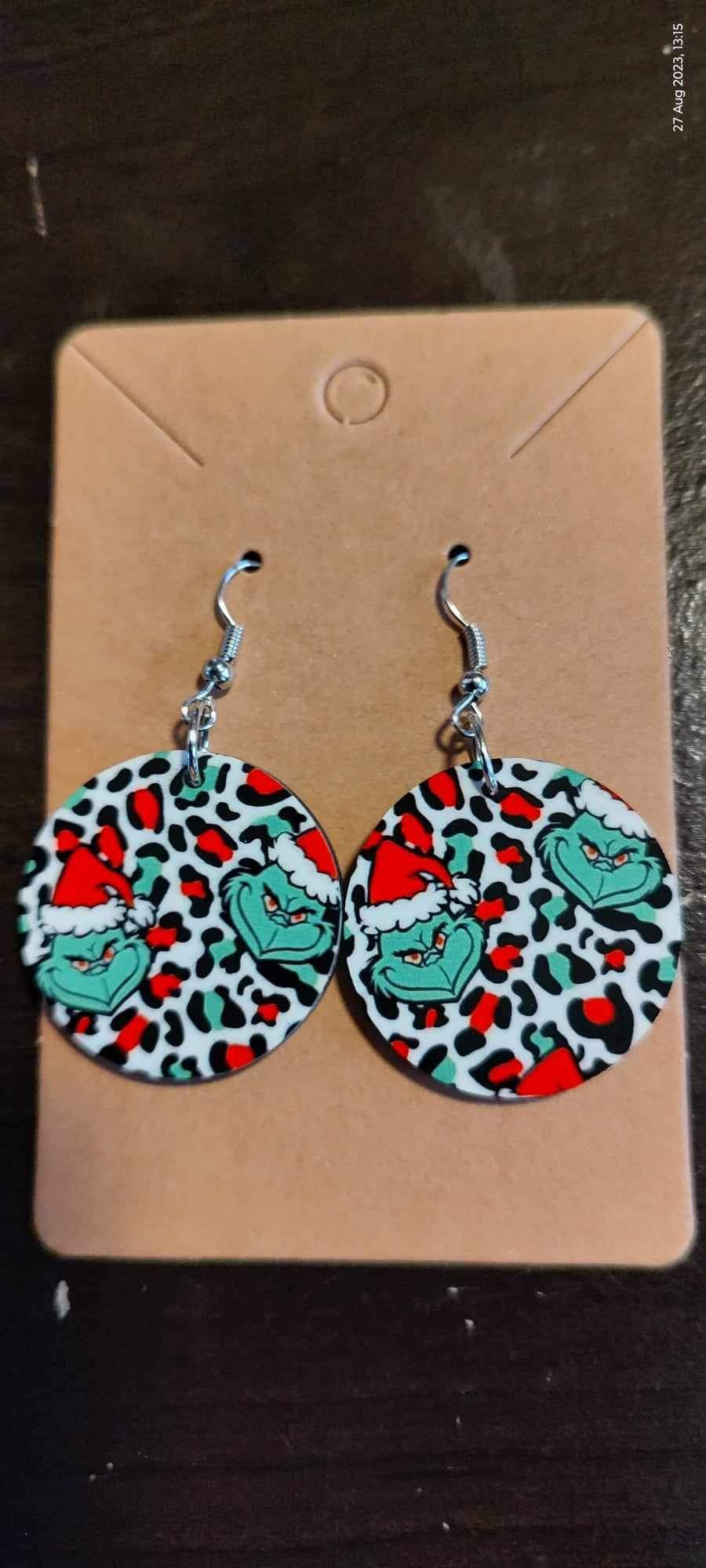 SUBLIMATED EARRINGS