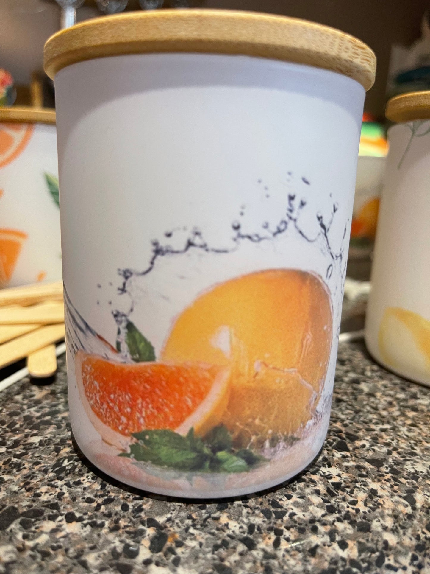 *10oz sublimated soy candles