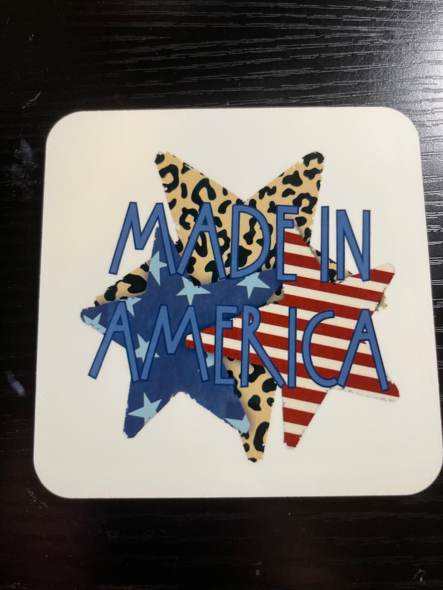 SUBLIMATED COASTERS