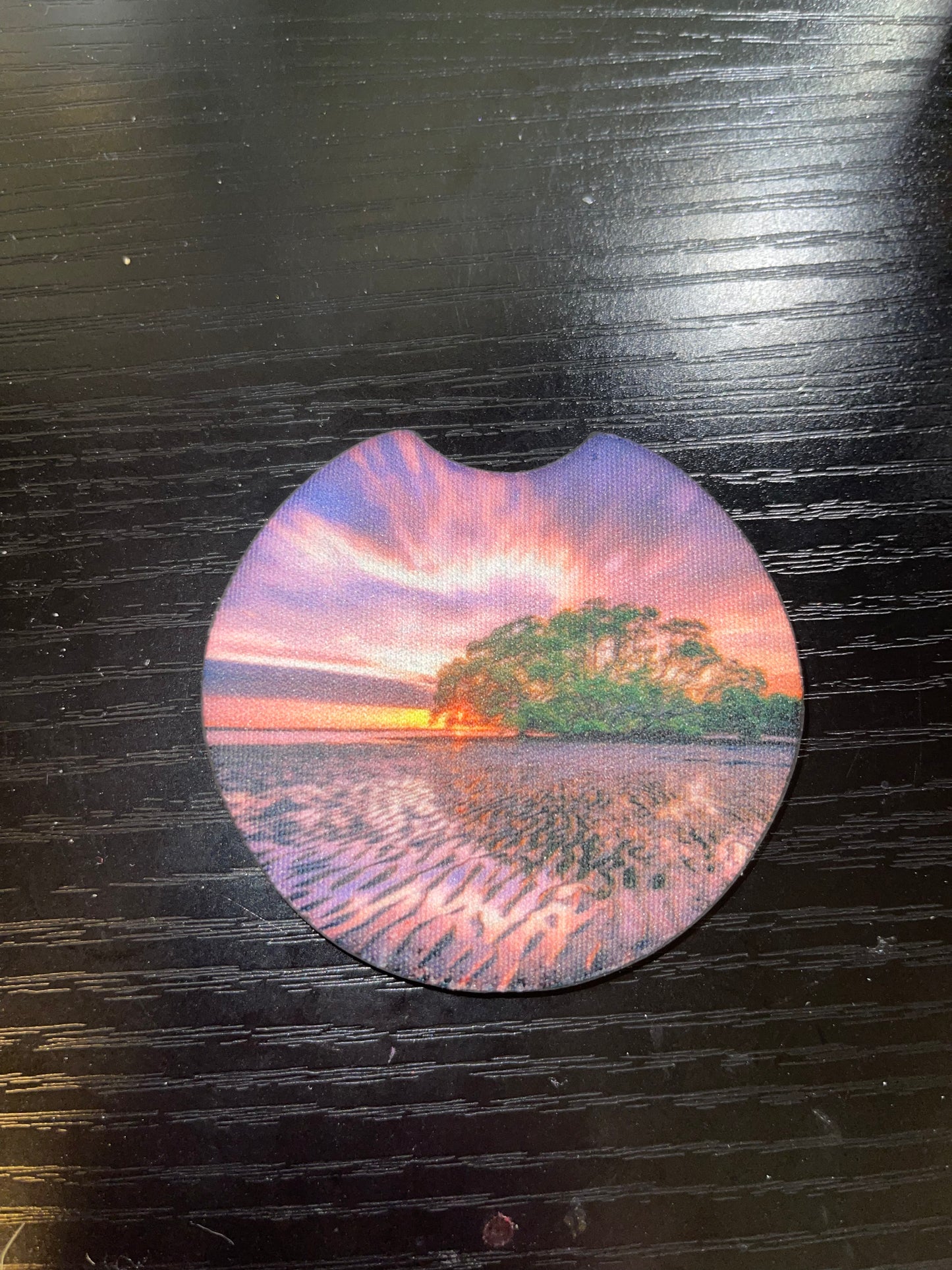 SUBLIMATED CAR COASTERS-SET OF 2