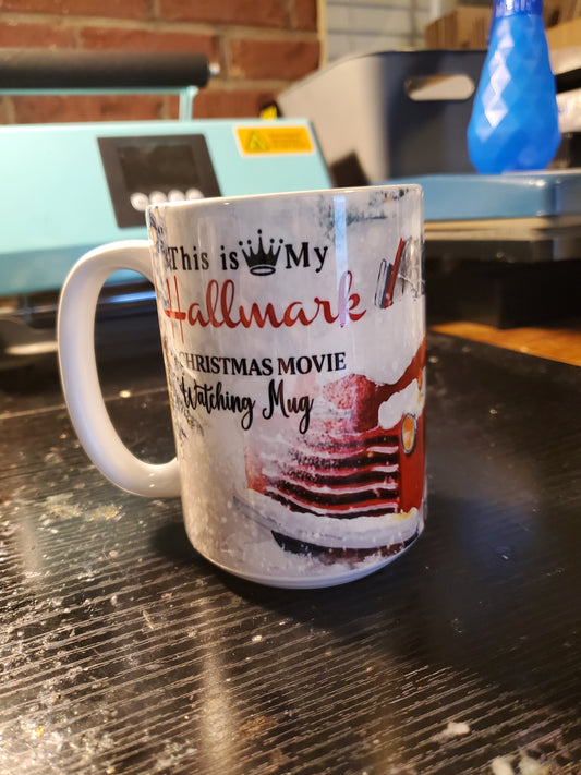 Christmas movie mug